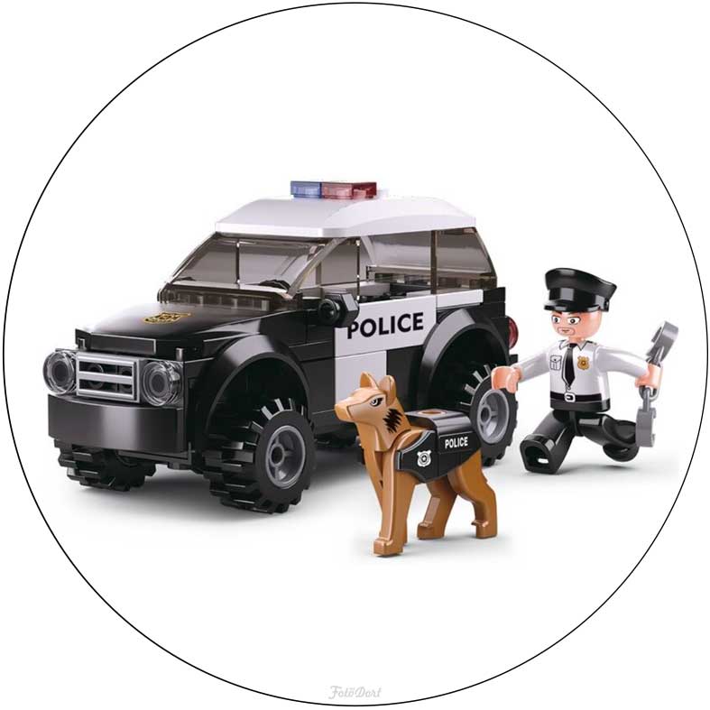 Lego 360 - Sluban Policie M38-B0639 Hlídka se psem